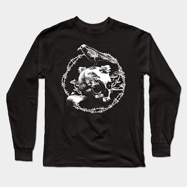 Cordyceps Long Sleeve T-Shirt by noishand